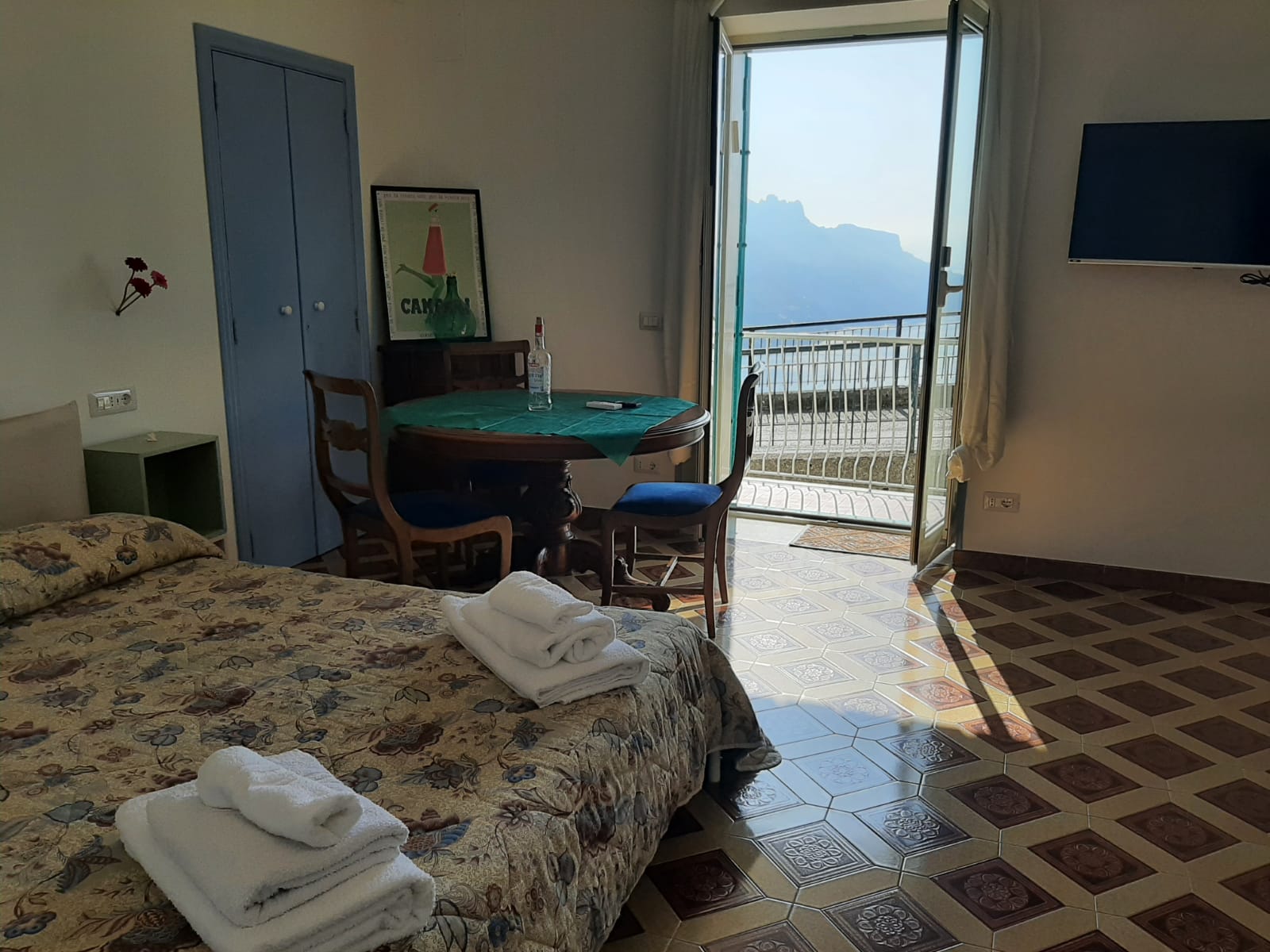 room with view Ravello Amalfi coast
